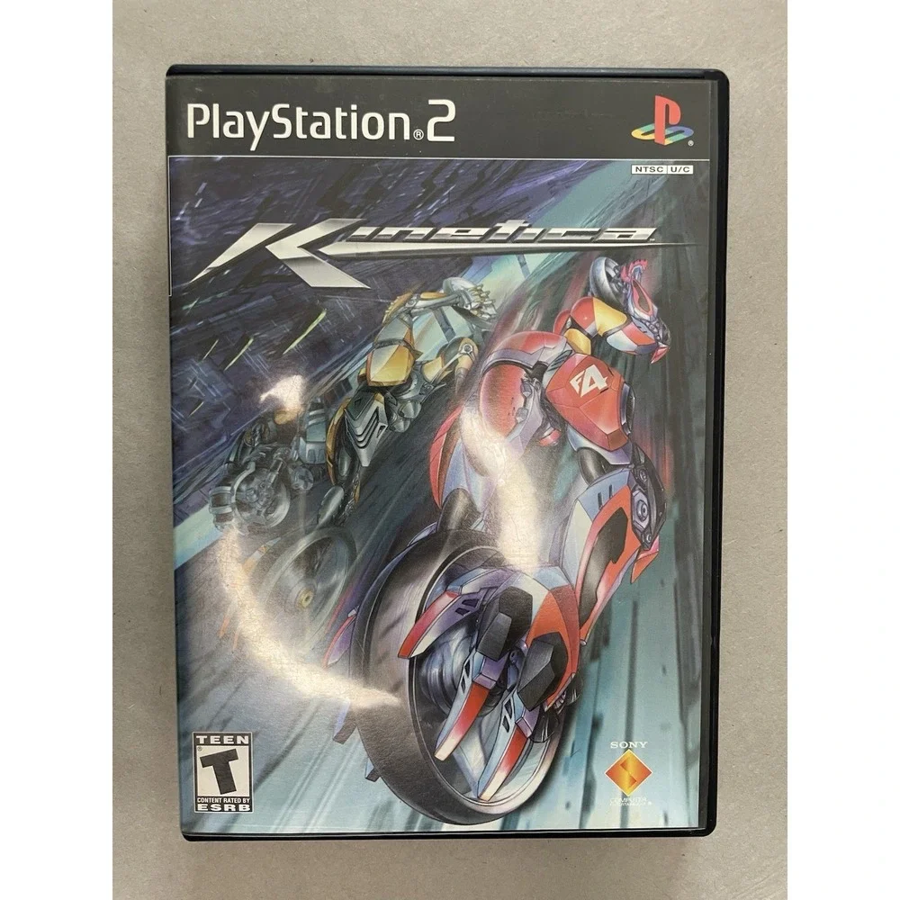PlayStation 2 Kinetica with Case Manual Great Condition Vintage‎ Game Gaming